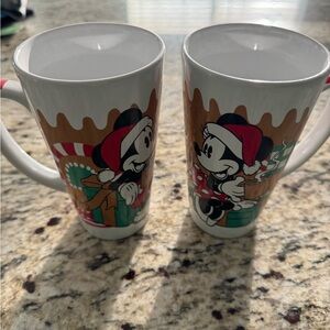 Disney Festive Mug Set - Mickey & Minnie